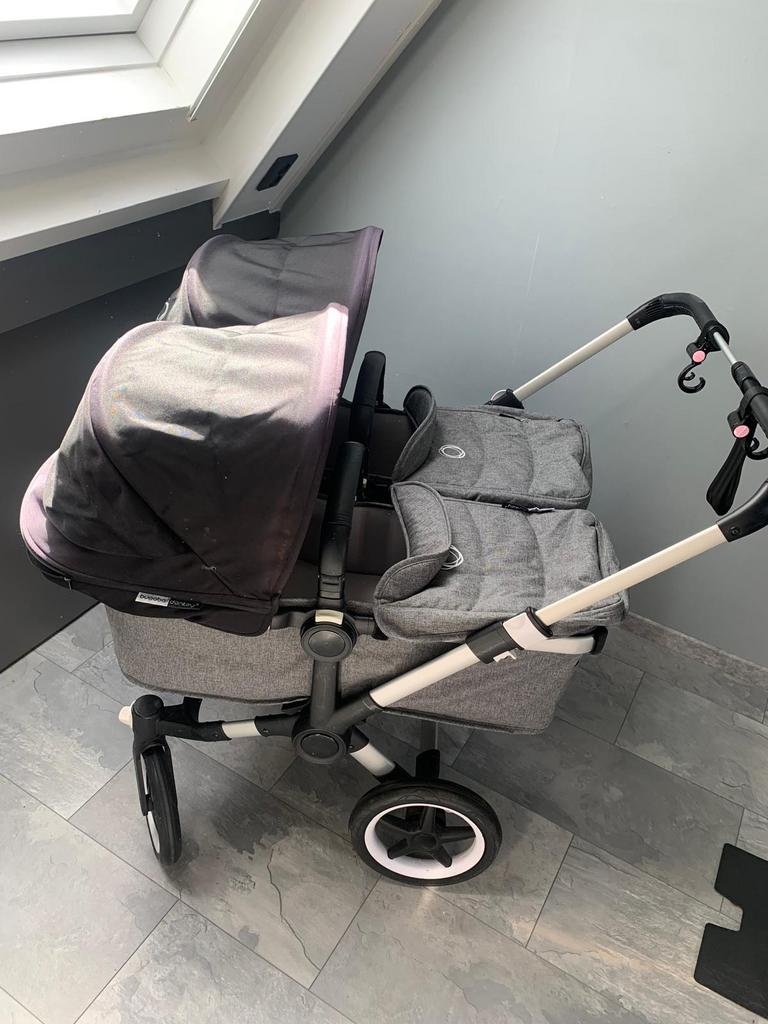 Mooie Bugaboo tweeling kinderwagen Donkey 3, Kinderen en Baby's, Kinderwagens en Combinaties, Ophalen of Verzenden, Zo goed als nieuw