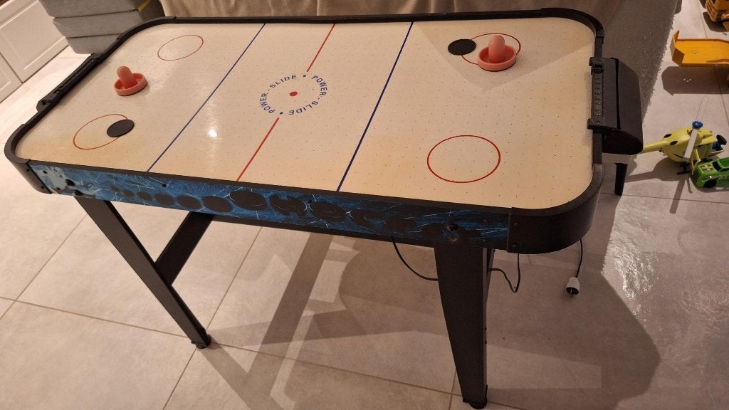 airhockytafel 1.25x0.6x0.8 m, Ophalen, Gebruikt