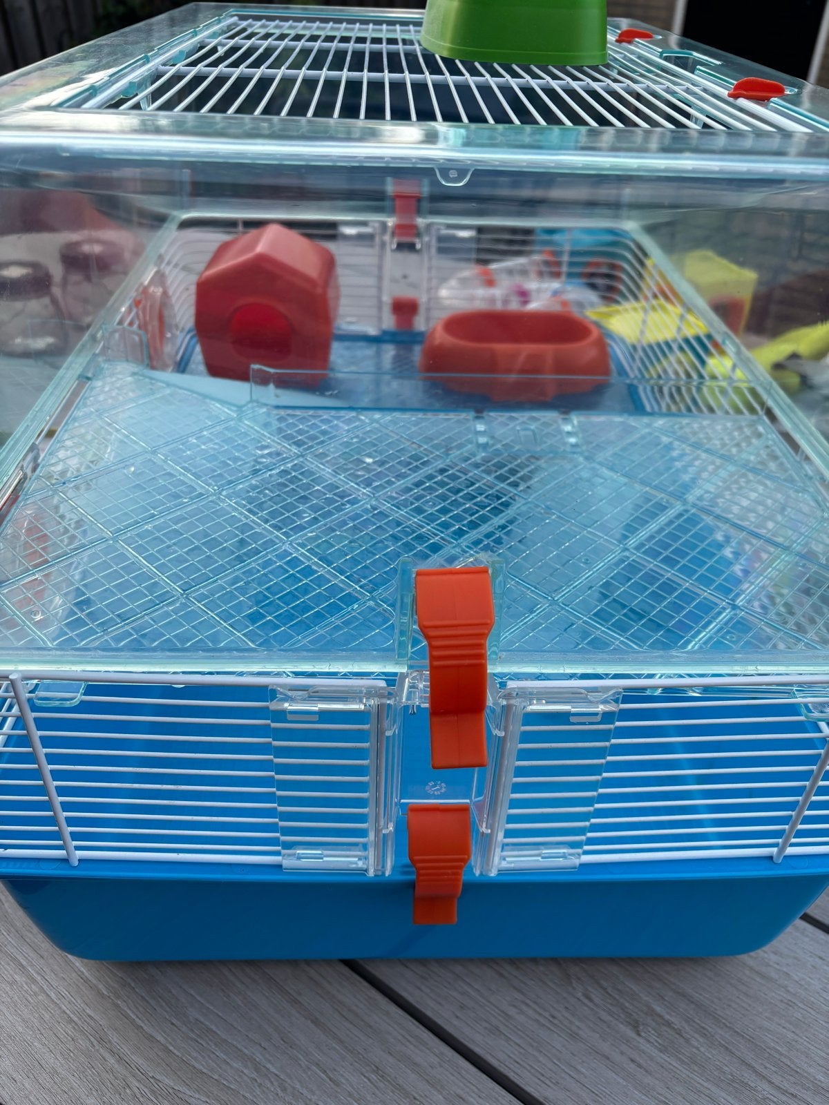 Hamster kooi, Dieren en Toebehoren, Kooi, Minder dan 75 cm, Zo goed als nieuw, Hamster