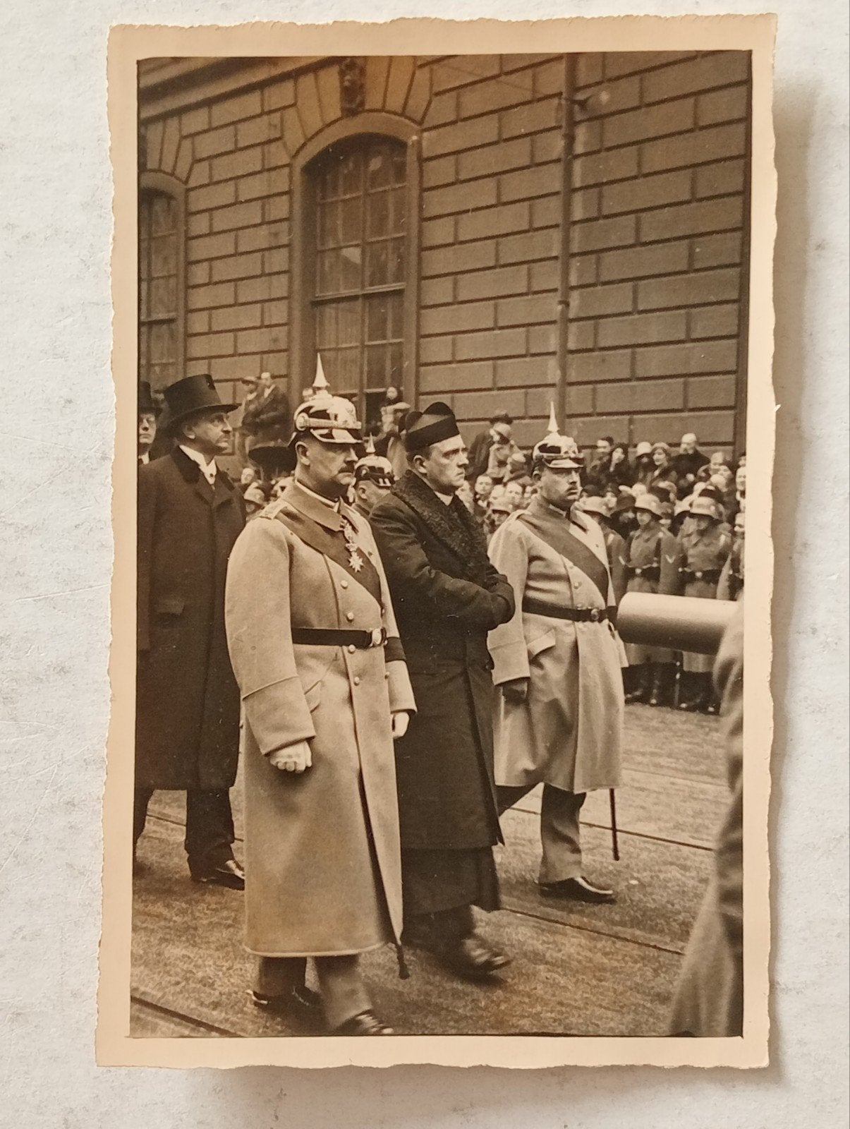 Historische foto: Duitse officieren in uniform, Verzamelen, Militaria | Algemeen, Ophalen of Verzenden, ., ., .