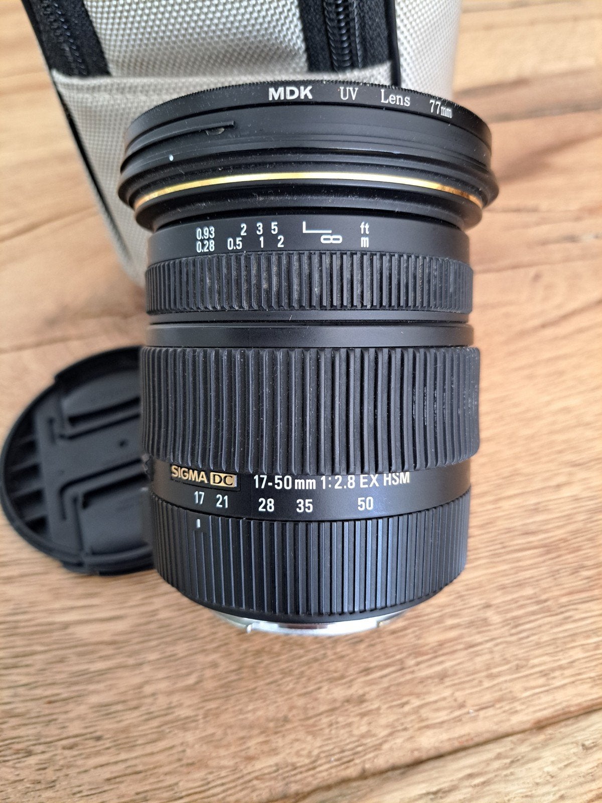 Zoomlens Sigma 17-50mm f/2.8 EX DC HSM voor Canon, Audio, Tv en Foto, Fotografie | Lenzen en Objectieven, Ophalen, Gebruikt