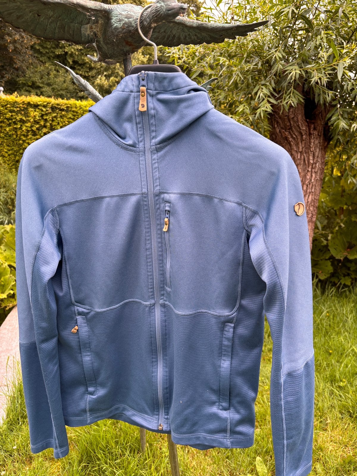 Fjällräven Abisko Trail Fleece hoody maat M, Ophalen of Verzenden, Zo goed als nieuw, Kleding