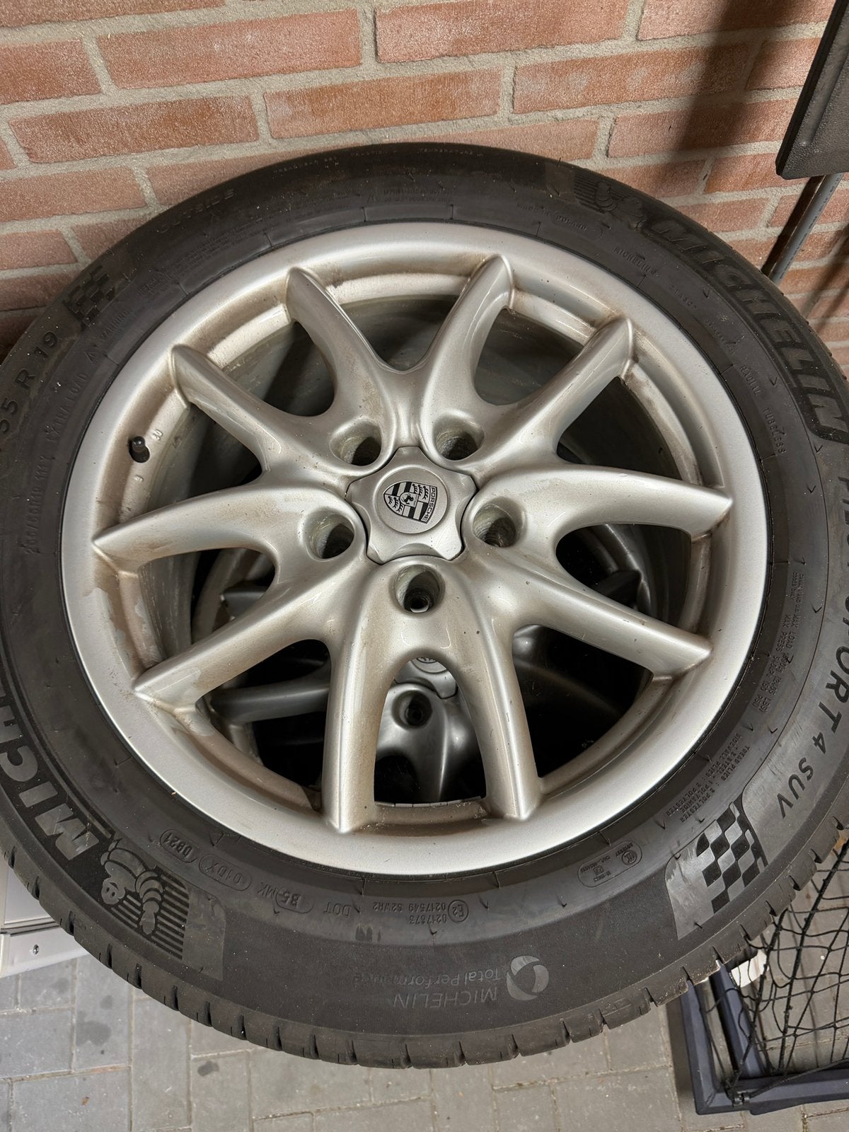 Originele velgen Porsche Cayenne 957, Auto-onderdelen, Banden en Velgen, Gebruikt, 255 mm, Velg(en), Personenwagen