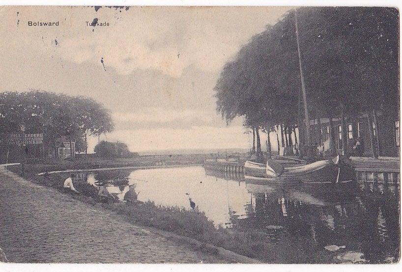Bolsward. No 1. (Verstuurd door Militair), Verzenden, Voor 1920, Gelopen, Friesland