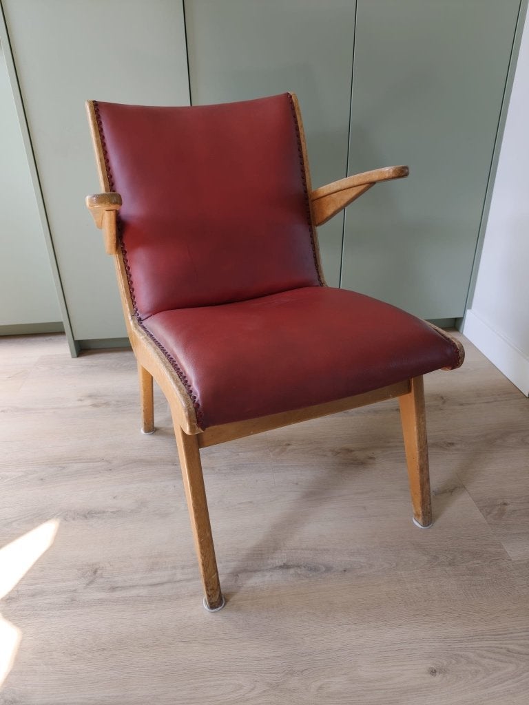 Vintage cocktailstoel uit de jaren 50/60, Ophalen