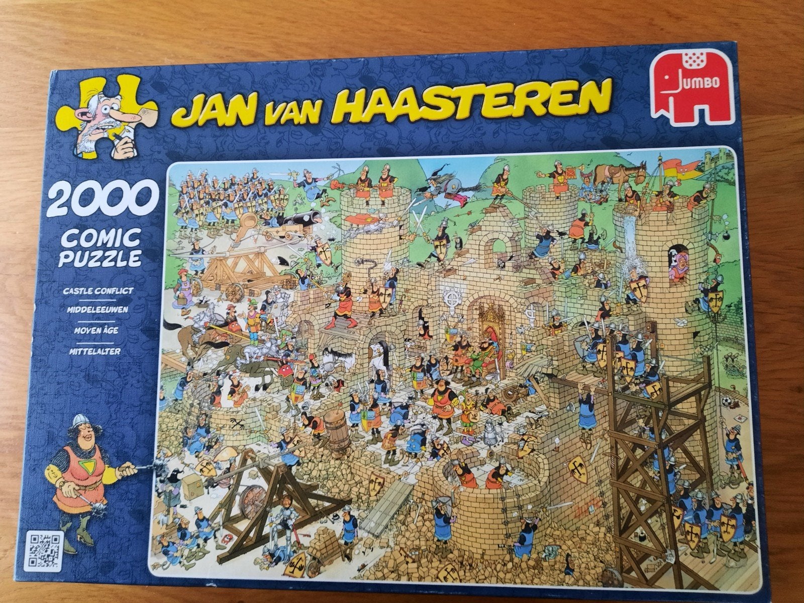 Jan van Haasteren 2000 stukjes - Castle Conflict, Ophalen of Verzenden, Zo goed als nieuw, Jumbo