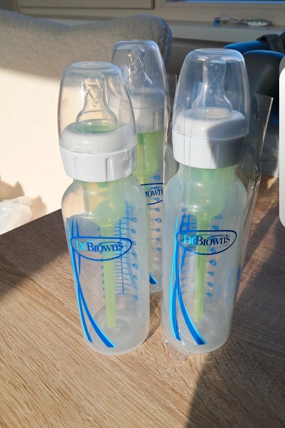 Dr brown's flessen 3 stuks  niet gebruikt, Ophalen of Verzenden, Nieuw, Overige typen, Dr. Brown's