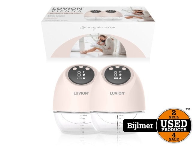LUVION® Vienna Handsfree Elektrische Borstkolf Dubbel, Luvion, Nieuw, Info@luvion.nl, Luvion Premium Babyproducts, Westlandseweg 190, 2624 AD Delft, Nederland