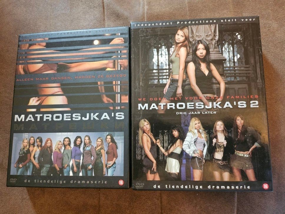 Matroesjka's Seizoen 1 & 2 DVD Boxset - Complete Serie, Vanaf 16 jaar, Boxset, Drama, Ophalen of Verzenden