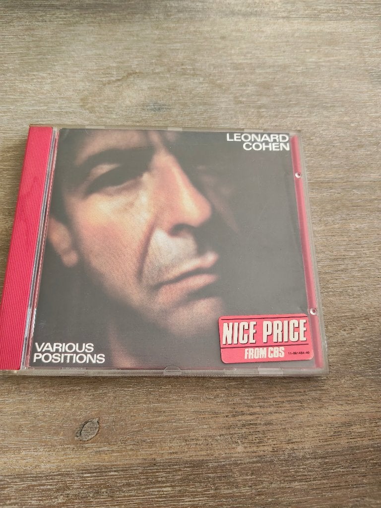 5332 leonard cohen - various positions, Verzenden, Zo goed als nieuw
