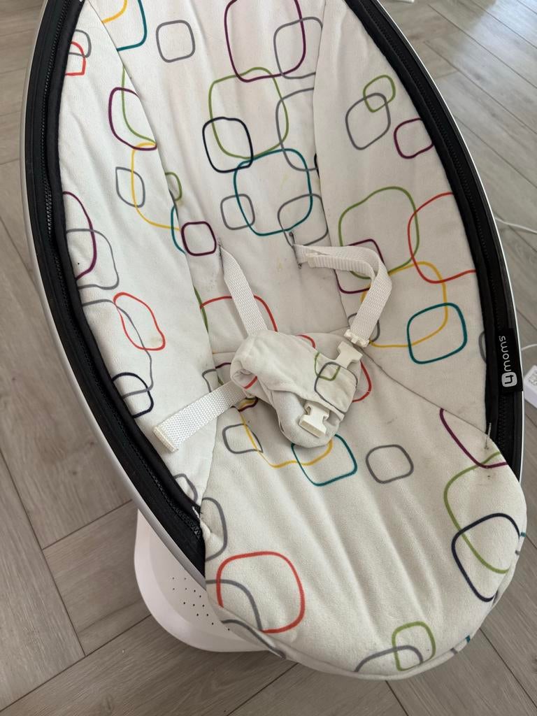 4moms mamaRoo 4 schommelstoel met zitverkleiner, Schommelstoel, Ophalen, Overige merken, Met gordel(s) of riempje(s)
