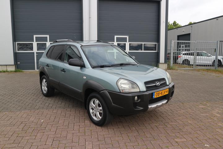 Hyundai Tucson 2.0i Dynamic Cross (bj 2010), Stof, Gebruikt, Zwart, 4 cilinders