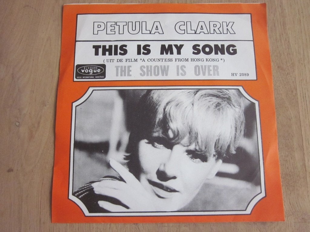 Petula Clark - This is my song, Cd's en Dvd's, Vinyl Singles, Verzenden, 7 inch, Single, Zo goed als nieuw