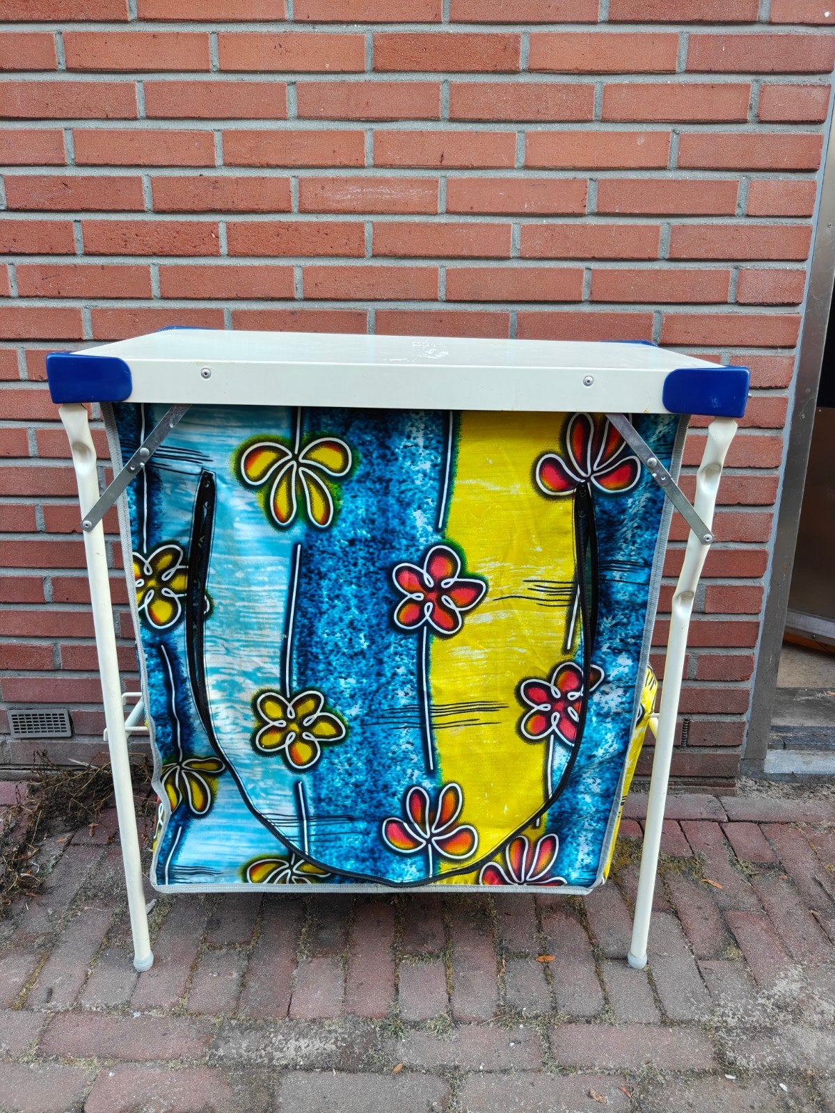 Vintage campingkastjes met bloemenprint, Ophalen, Gebruikt