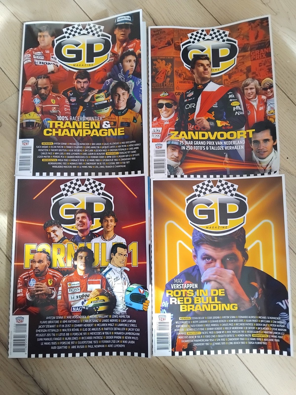 GP Magazine - Formule 1 Collectie (4 edities), Boeken, Ophalen of Verzenden, Zo goed als nieuw