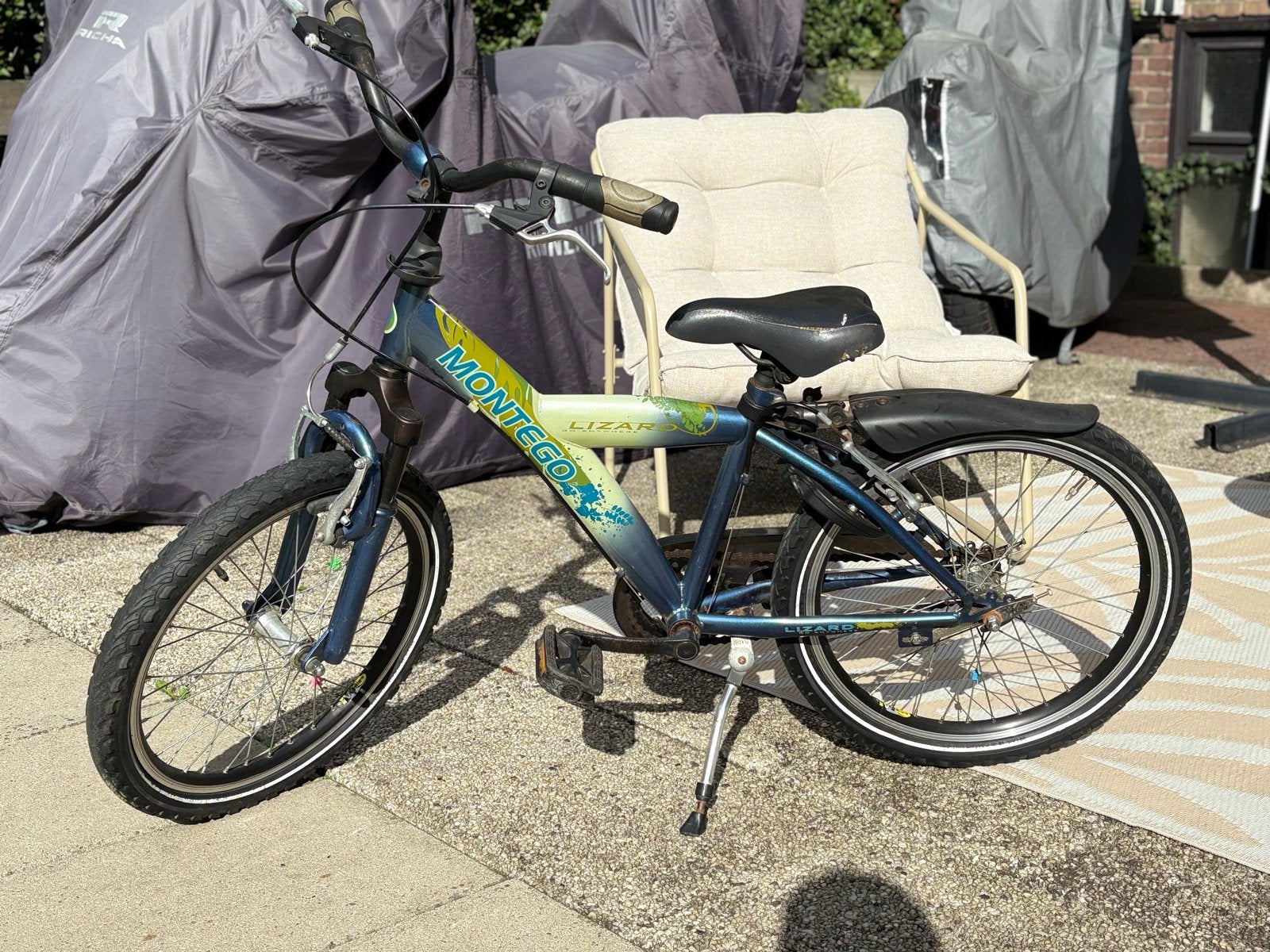 Lizard Montego 20 inch kinderfiets - Gebruikt, Ophalen of Verzenden, Gebruikt, Schijfrem, 20 inch of meer