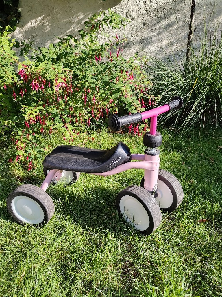 loopfietsje Puky loopfiets Retro - roze, Ophalen, Zo goed als nieuw, Loopfiets