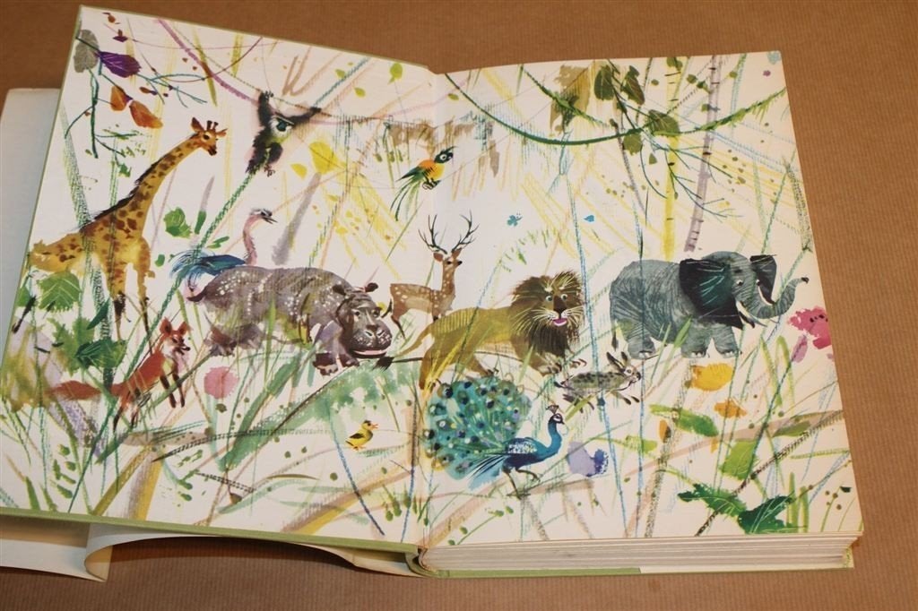 Grote Boek Vol Dierenverhalen — Vintage Boek 1965 Veel Ill., Ophalen of Verzenden, Gelezen