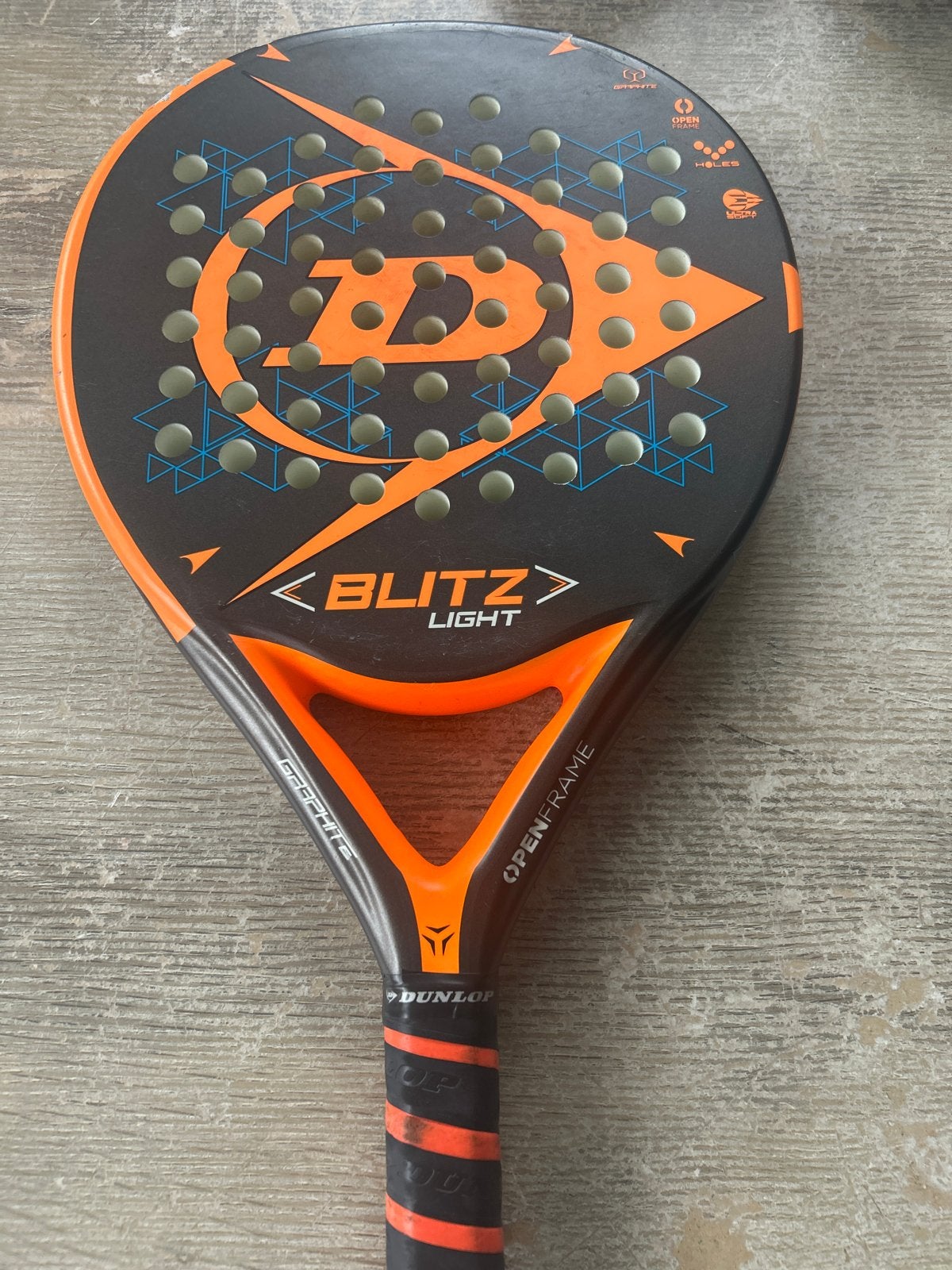 Dunlop Blitz Light Padel Racket - Gebruikt, Ophalen, Gebruikt, Racket, Dunlop