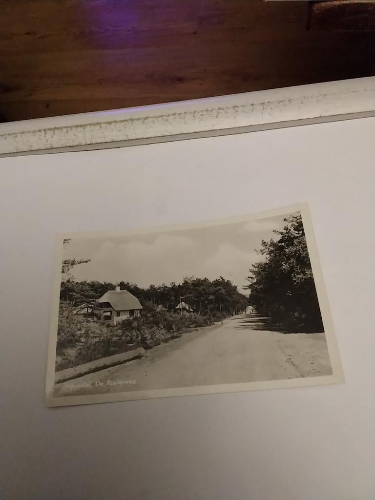 NIJVERDAL.  DE RUYTERWEG 1955, Verzamelen, Ansichtkaarten | Nederland, Ophalen of Verzenden, 1940 tot 1960, Gelderland