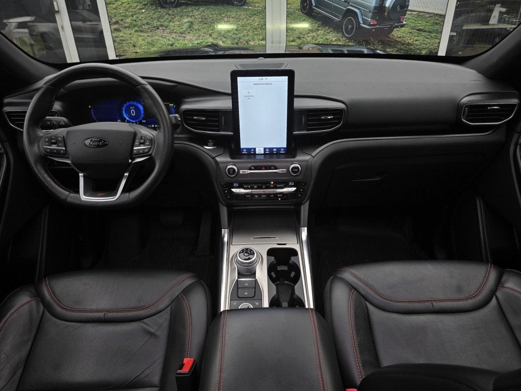 Ford Explorer 3.0 V6 EcoBoost PHEV ST-Line 7p. |PANO|360CAM|, Auto's, Dealer onderhouden, 2441 kg, Bedrijf, 2956 cc
