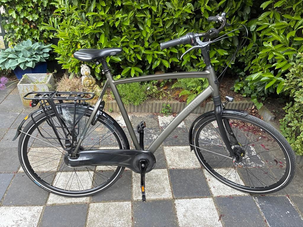 Gazelle Chamonix C8 - Zo goed als nieuw, 53 tot 56 cm, Velgrem, Versnellingen, Ophalen of Verzenden