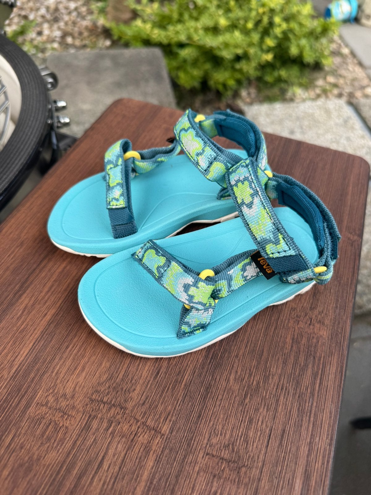Teva hurricane sandalen kids uniseks maat 7 maat 22/23 blauw, Verzenden, Jongen of Meisje, Schoenen, Nieuw