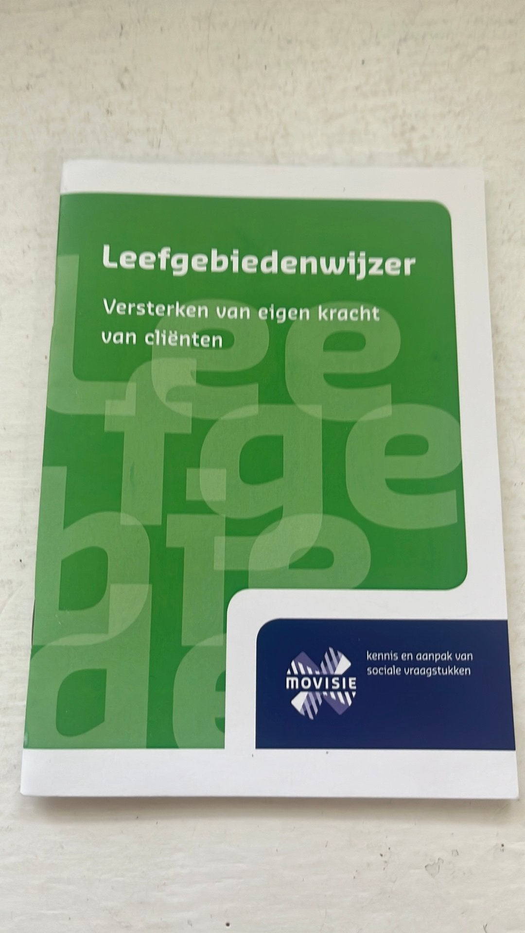 Boek Leefgebiedenwijzer | HBO Social Work, Boeken, Ophalen of Verzenden, Alpha, Nieuw, HBO