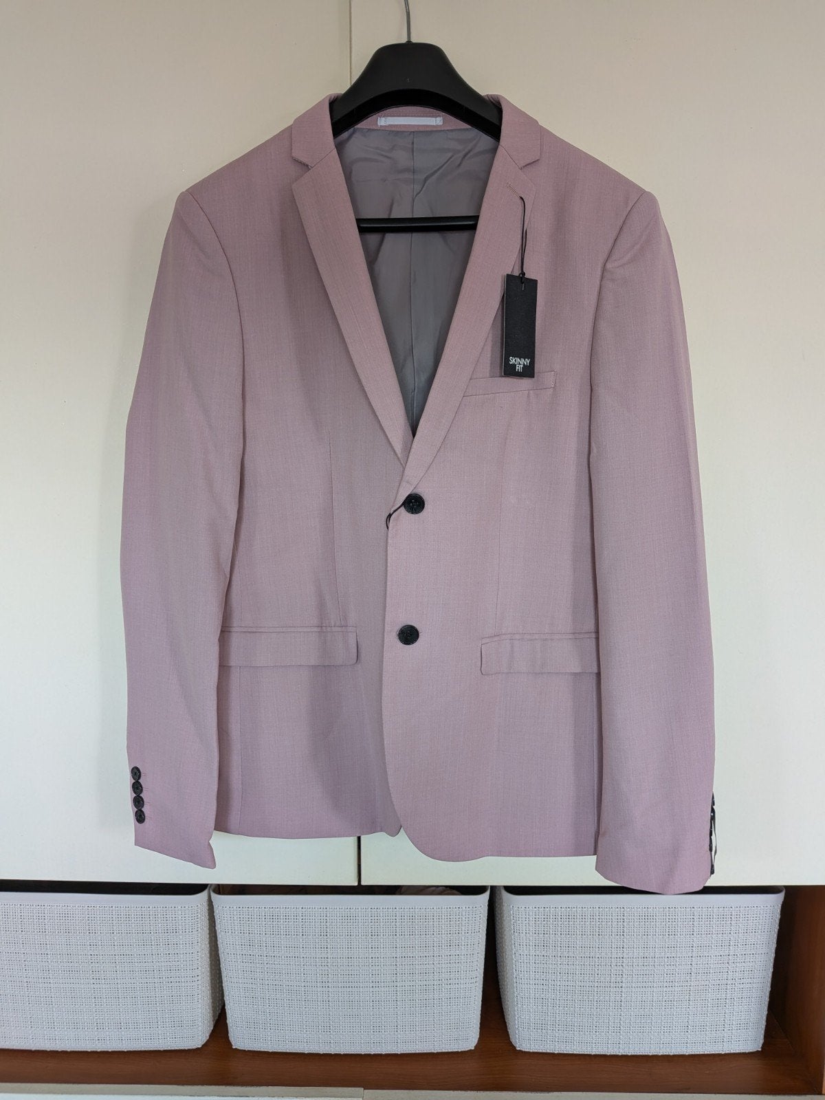 WE Fashion heren colbert - Lichtroze maat 48 NIEUW, Kleding | Heren, Kostuums en Colberts, WE, Maat 48/50 (M), Nieuw, Ophalen of Verzenden
