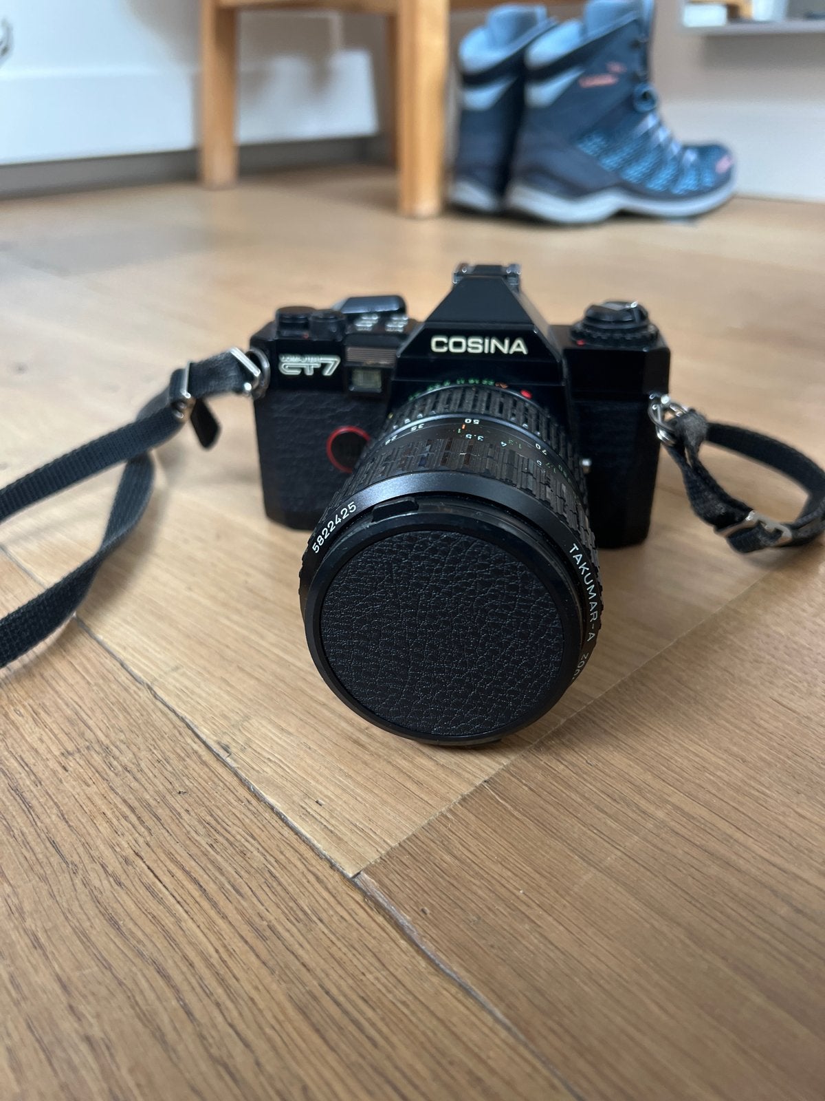 Cosina CT7 Spiegelreflexcamera met Takumar-A Zoomlens, Ophalen of Verzenden, Gebruikt, Spiegelreflex, Overige Merken