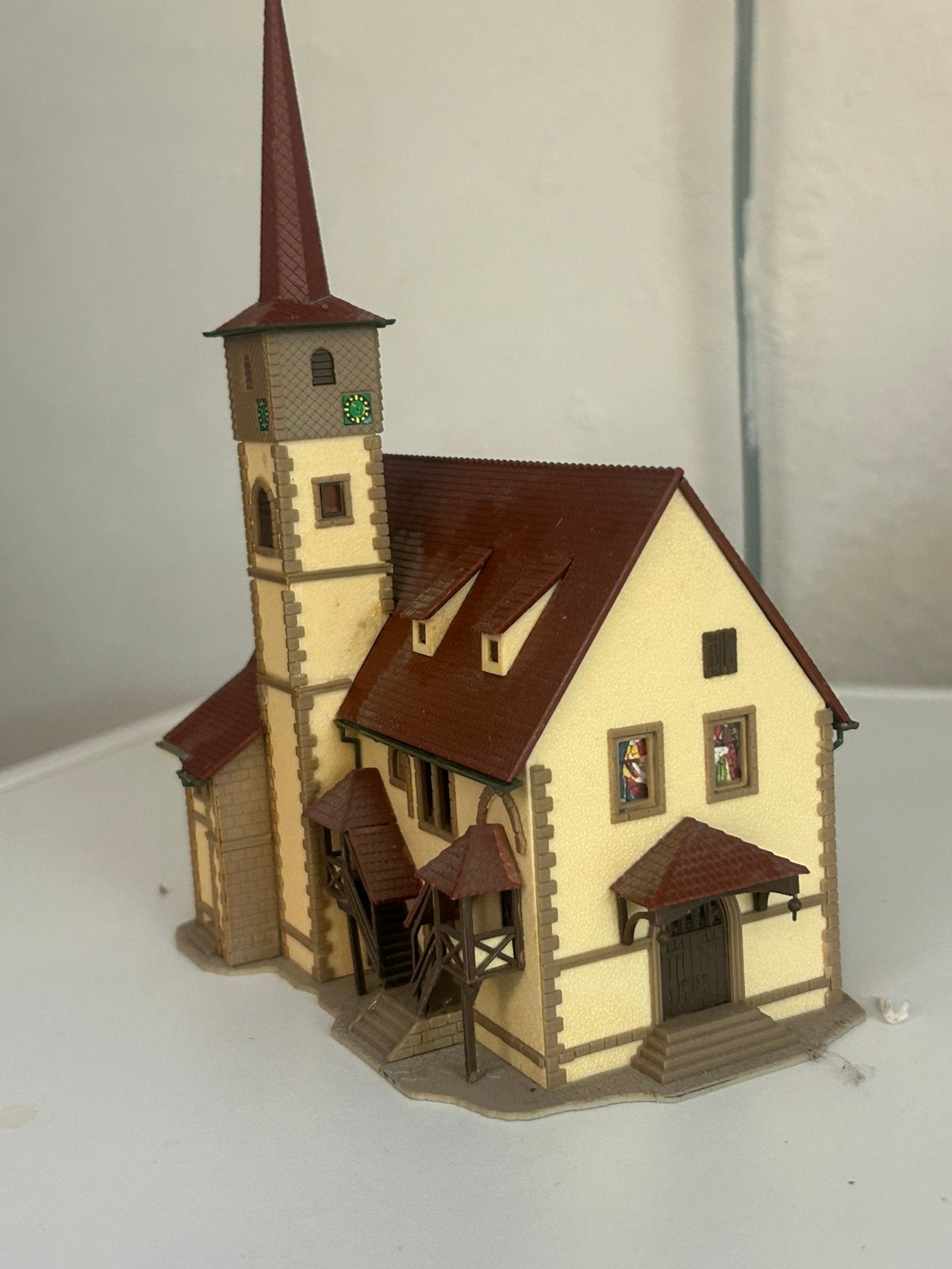 N vollmer 24134 kerk nette staat n spoor, Overige merken, Gelijkstroom of Wisselstroom, Brug, Tunnel of Gebouw, Ophalen of Verzenden