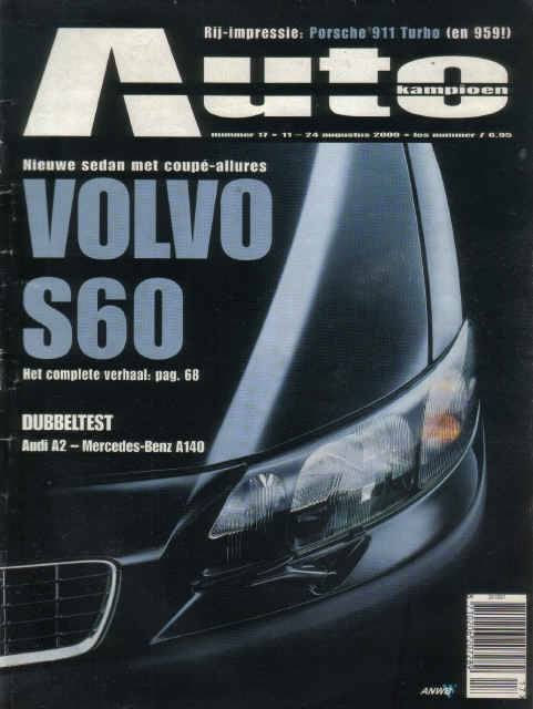 Autokampioen 17 2000 : Toyota LandCruiser - Porsche 911 Tur, Ophalen of Verzenden, Gelezen, Algemeen