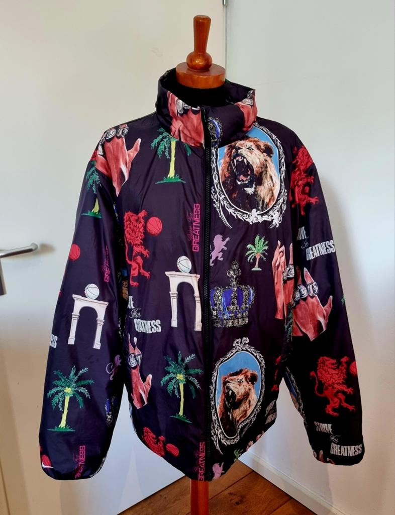 Nike LeBron Therma-FIT Down Jacket - Unieke Print, Zwart, Nike, Overige maten, Ophalen of Verzenden