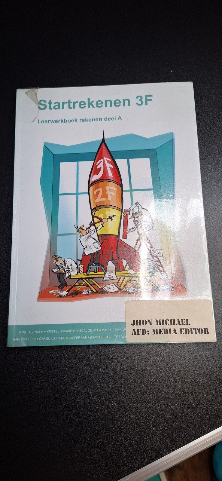 Startrekenen 3F Leerwerkboek rekenen deel A, Overige vakken, Ophalen of Verzenden, Zo goed als nieuw, Rob Lagendijk, Kristel Schaap, Pascal de Wit, Marloes Kraan