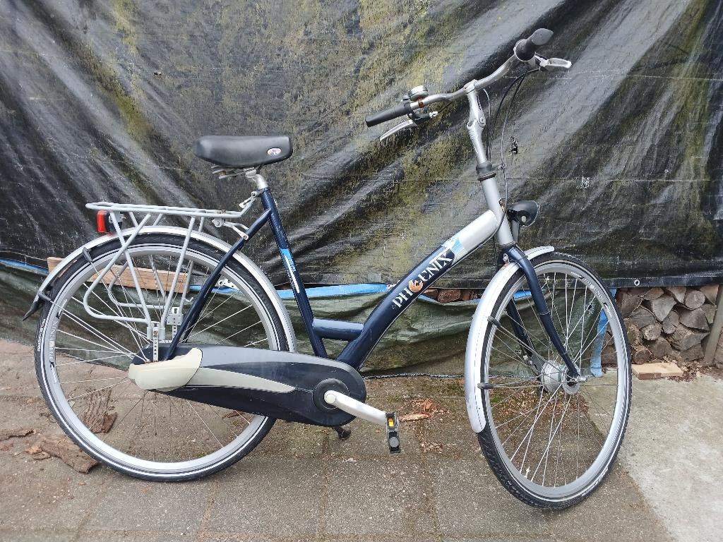 Damesfiets 3 versnellingen, Fietsen en Brommers, Gebruikt, Versnellingen, Trommelrem, Ophalen
