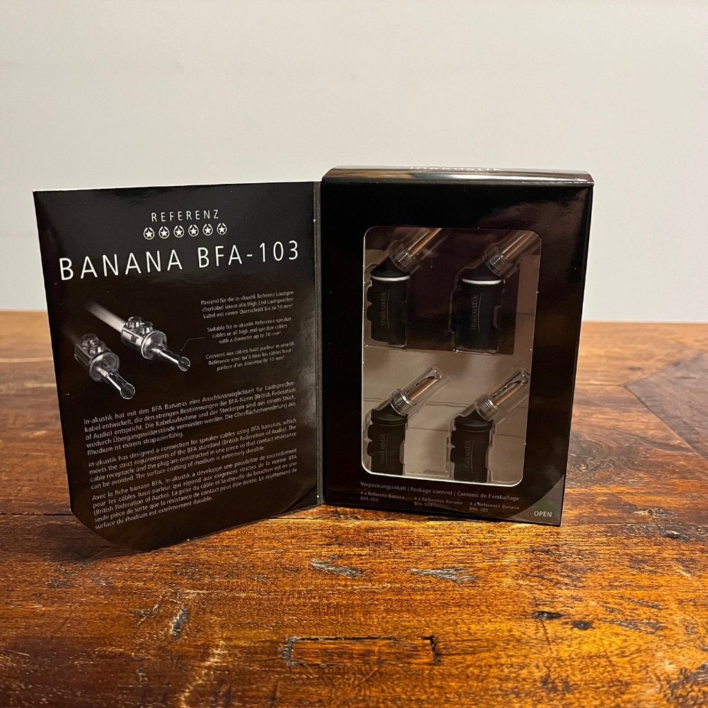 InAkustik Referenz banana BFA-103 (opruiming), Inakustik, =, Ophalen of Verzenden, Minder dan 2 meter