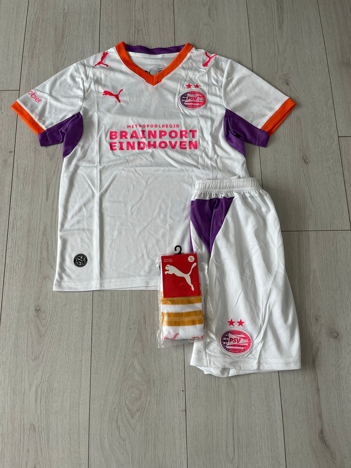 Psv tenue 26/27-gloednieuw, Maat XS of kleiner, Ophalen of Verzenden, Nieuw, Set
