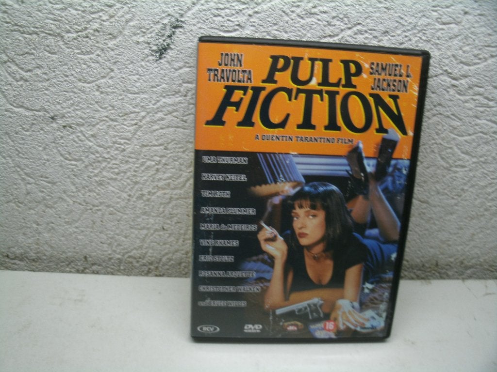 dvd 156b pulp fiction, Vanaf 16 jaar, Ophalen of Verzenden, Zo goed als nieuw, Actiethriller