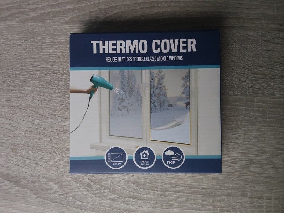 Thermo Cover Raamfolie - Energiebesparend (150x170 cm), Overige typen, Nieuw, 120 tot 160 cm, 160 cm of meer