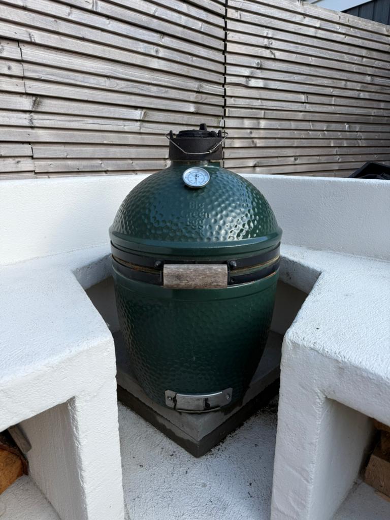 Big Green Egg Small goede staat, Ophalen, Gebruikt