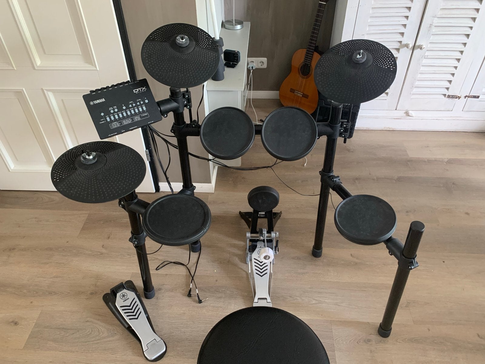 Yamaha DTX (452K) Elektronisch Drumstel - Zgan, Ophalen, Zo goed als nieuw, Yamaha, Elektronisch