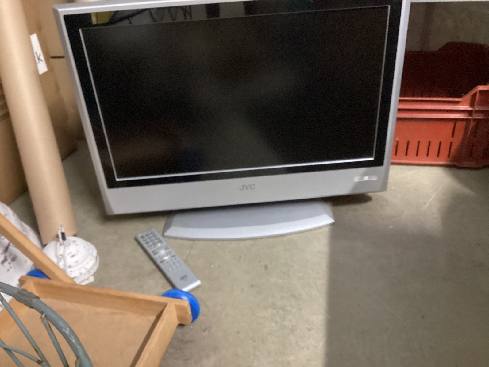 Jvc tv met afstandsbediening, Audio, Tv en Foto, Televisies, Ophalen of Verzenden, Gebruikt, 50 Hz, Overige merken