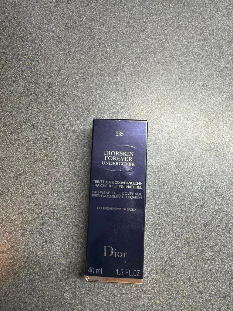 Dior Diorskin Forever Undercover Foundation 035 Nieuw, Gehele gezicht, Beige, Nieuw, Ophalen of Verzenden