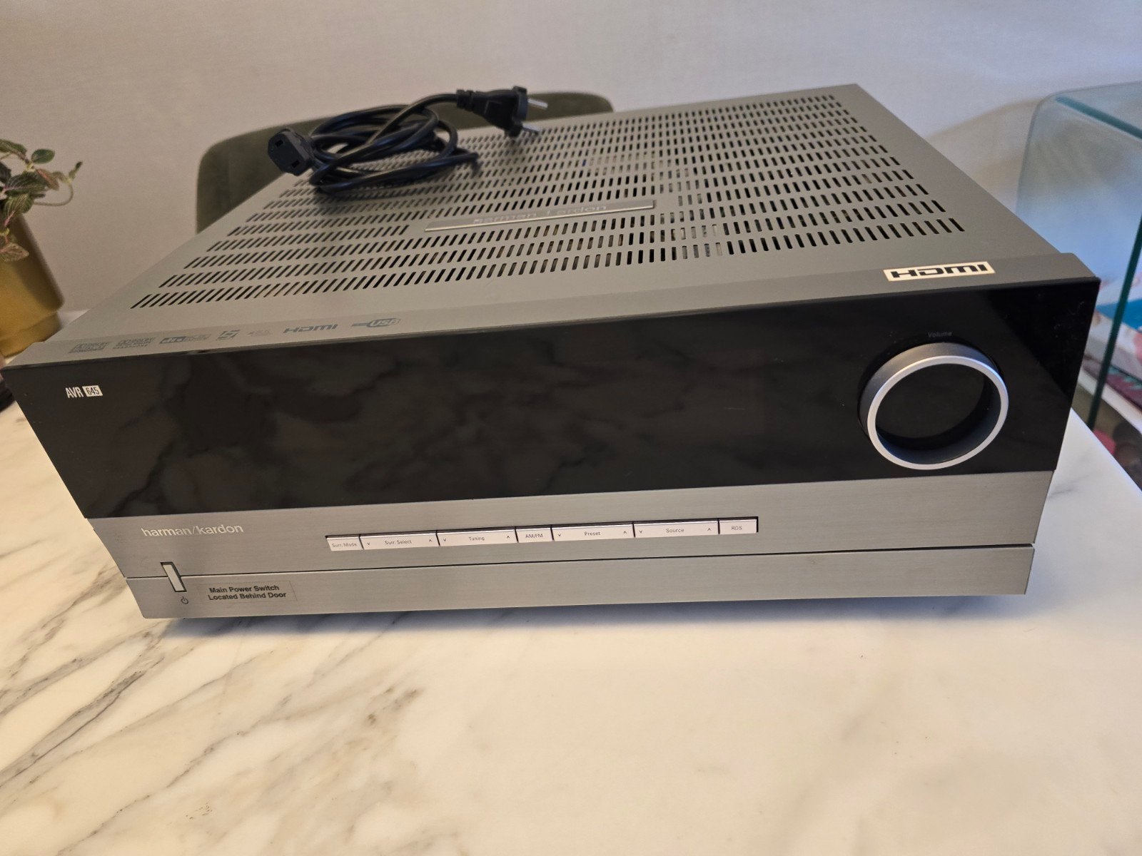 Harman Kardon AVR 645 – 7.1 Surround Receiver – HDMI – Zilve, Ophalen, Gebruikt, Overige systemen, Overige merken