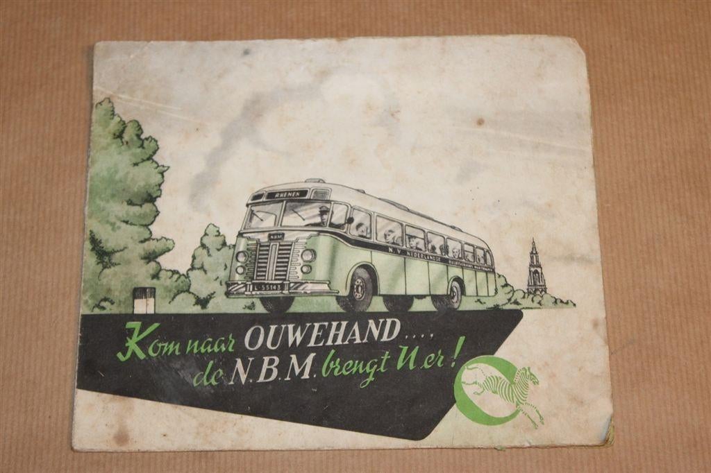 Zeldzame folder Ouwehands Dierenpark & NBM - Ca 1950 !!, Boeken, Ophalen of Verzenden, Gelezen