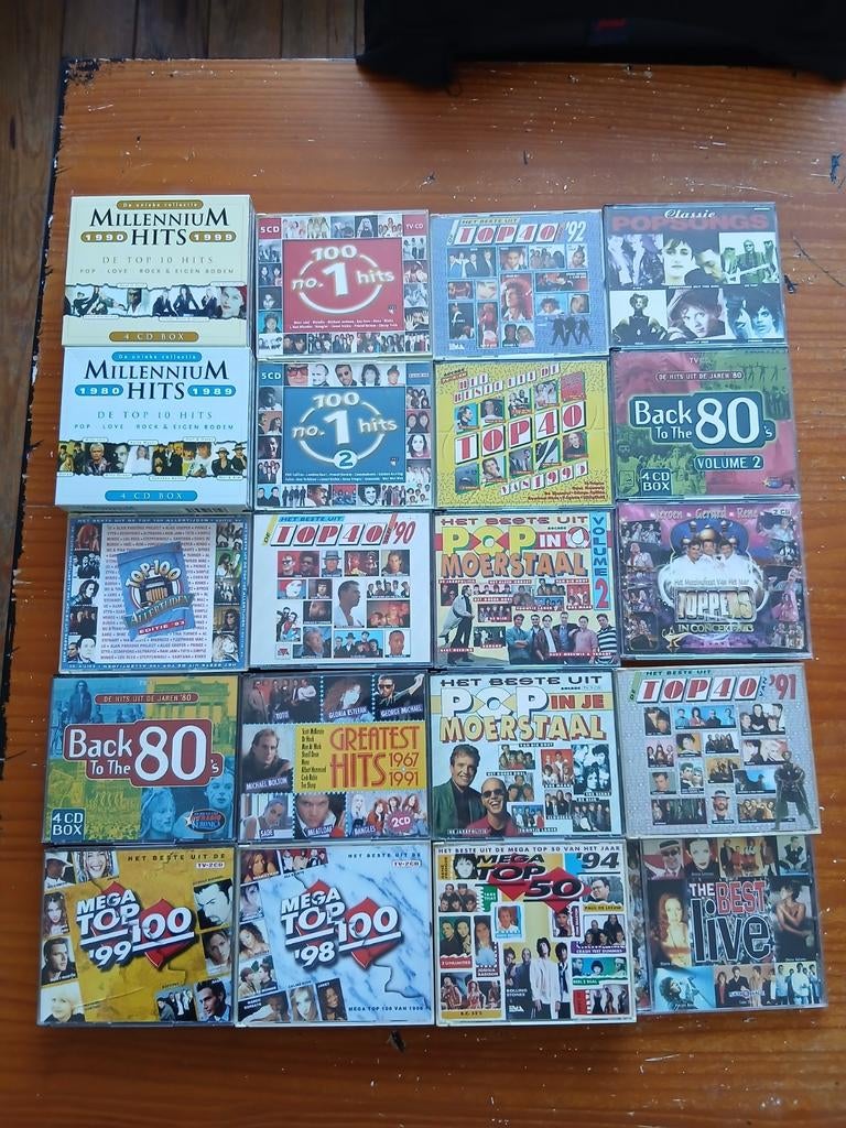 53 verzamel cd's jaren 80 90, Cd's en Dvd's, Cd's | Overige Cd's, Ophalen of Verzenden