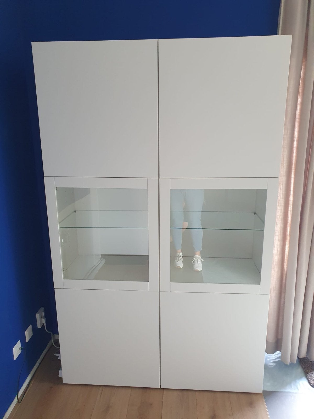 IKEA Besta kast  120x40x192 cm, Ophalen, Zo goed als nieuw