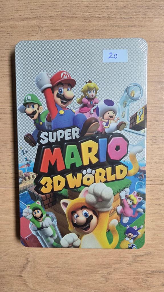 Mario 3d World steelbook, Ophalen of Verzenden, Nieuw, Zonder controller, Switch Original