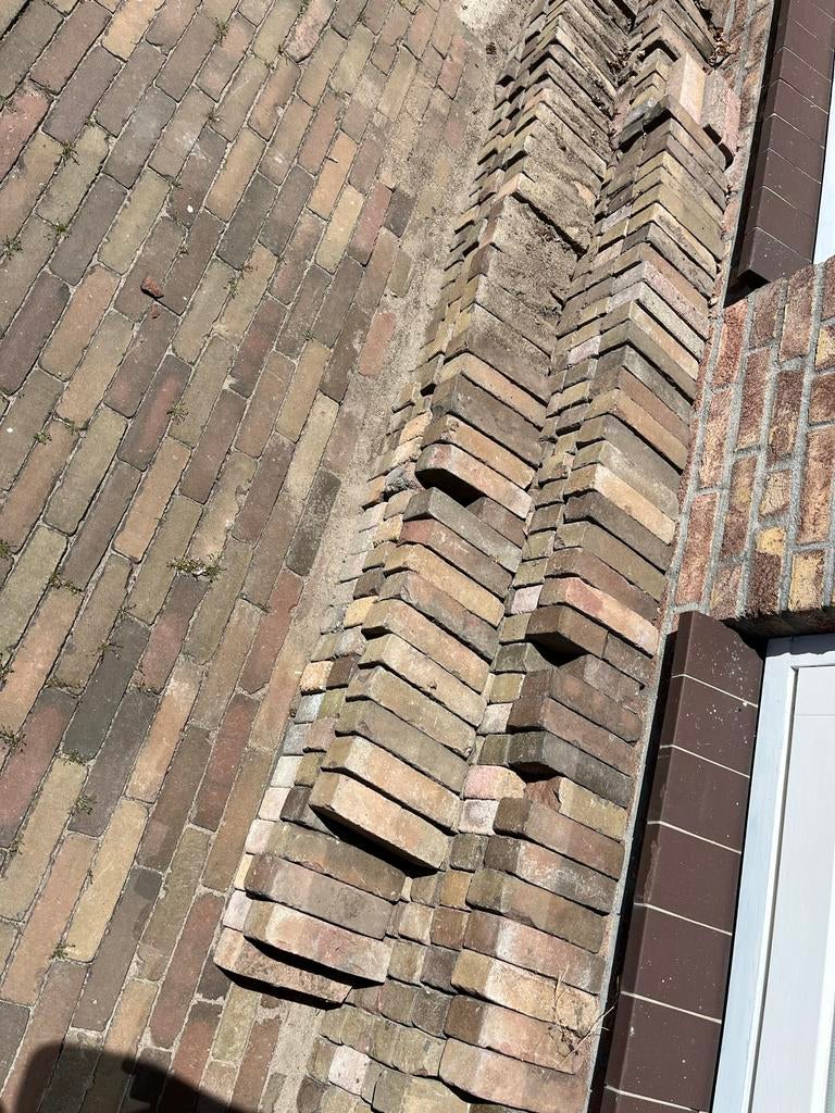 350 Gebakken Klinkertjes Bont Gekleurd, Ophalen, Gebruikt, Keramiek, Klinkers