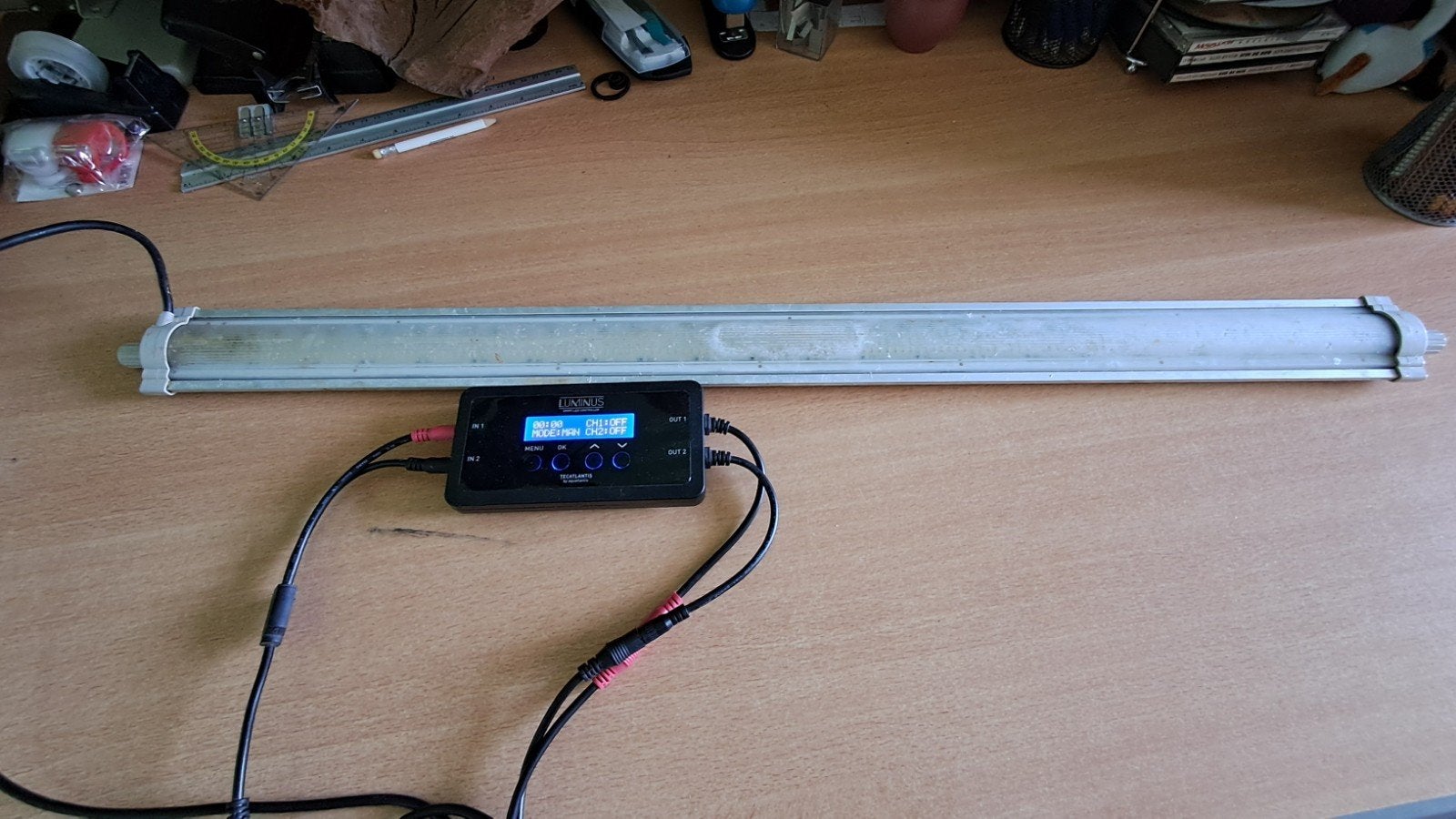 luminus smart led controller met smart led voor aquaria, Ophalen, Inclusief controller, Gebruikt, Verlichting of Verwarming